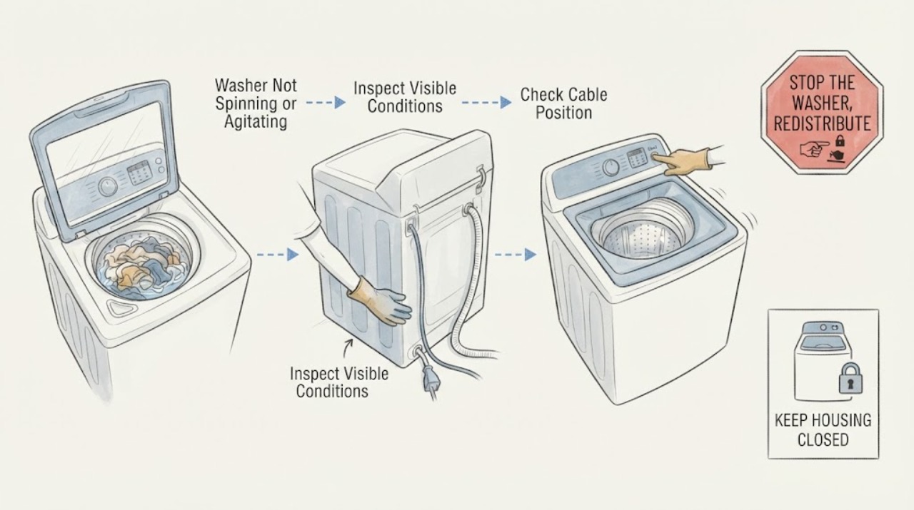 Washer Not Spinning or Agitating