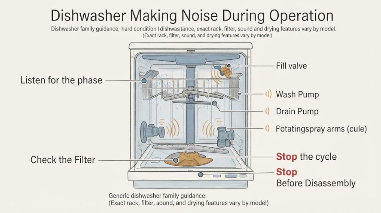Dishwasher Making Noise During Operation