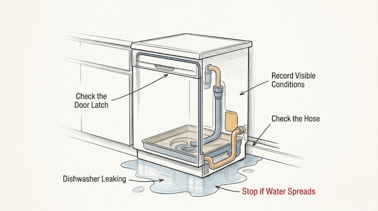 Dishwasher Leaking