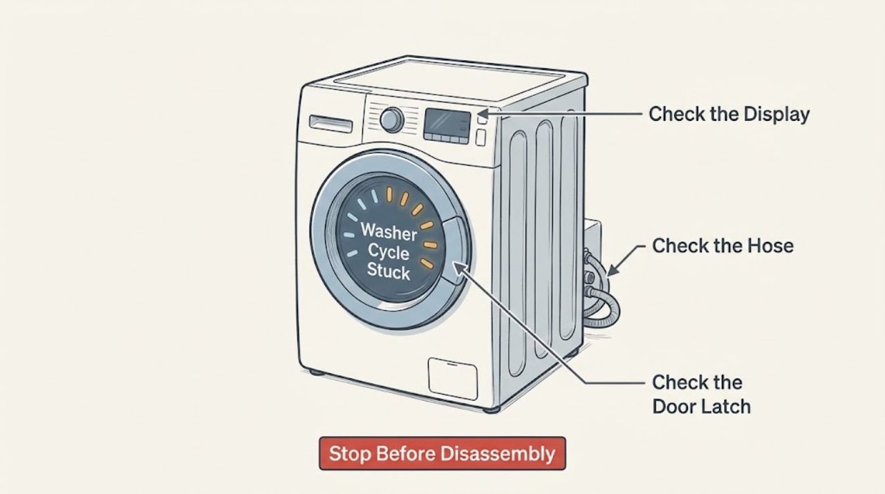 Washer Cycle Stuck