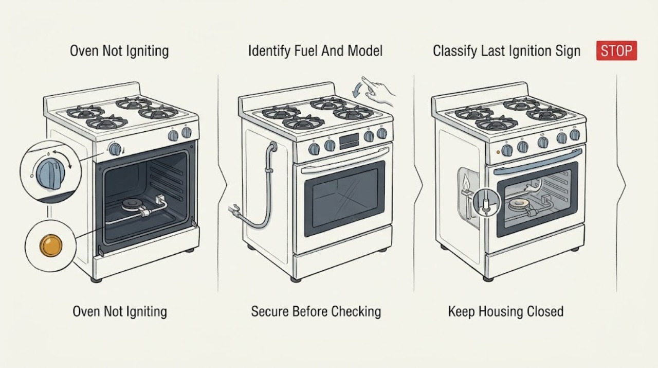 Oven Not Igniting