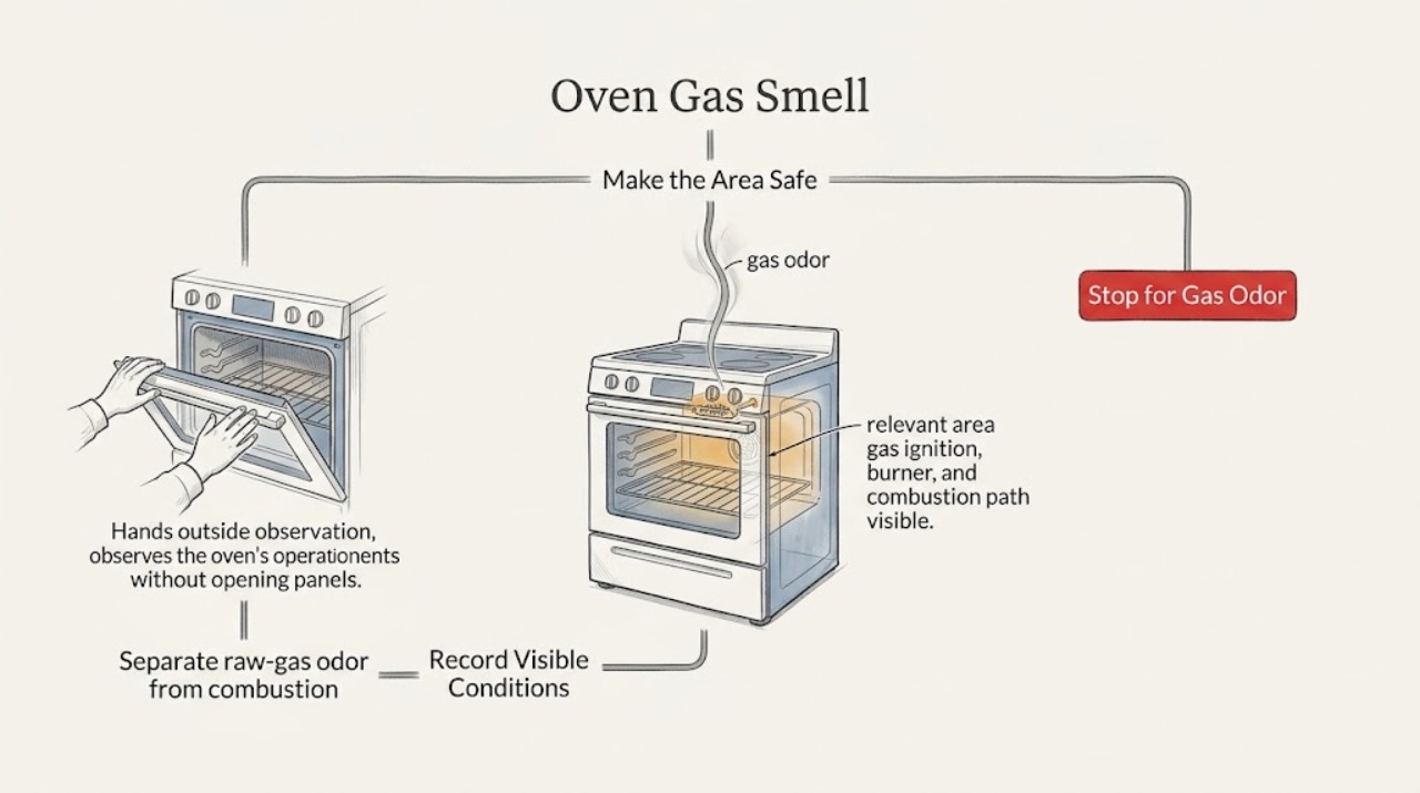 Oven Gas Smell