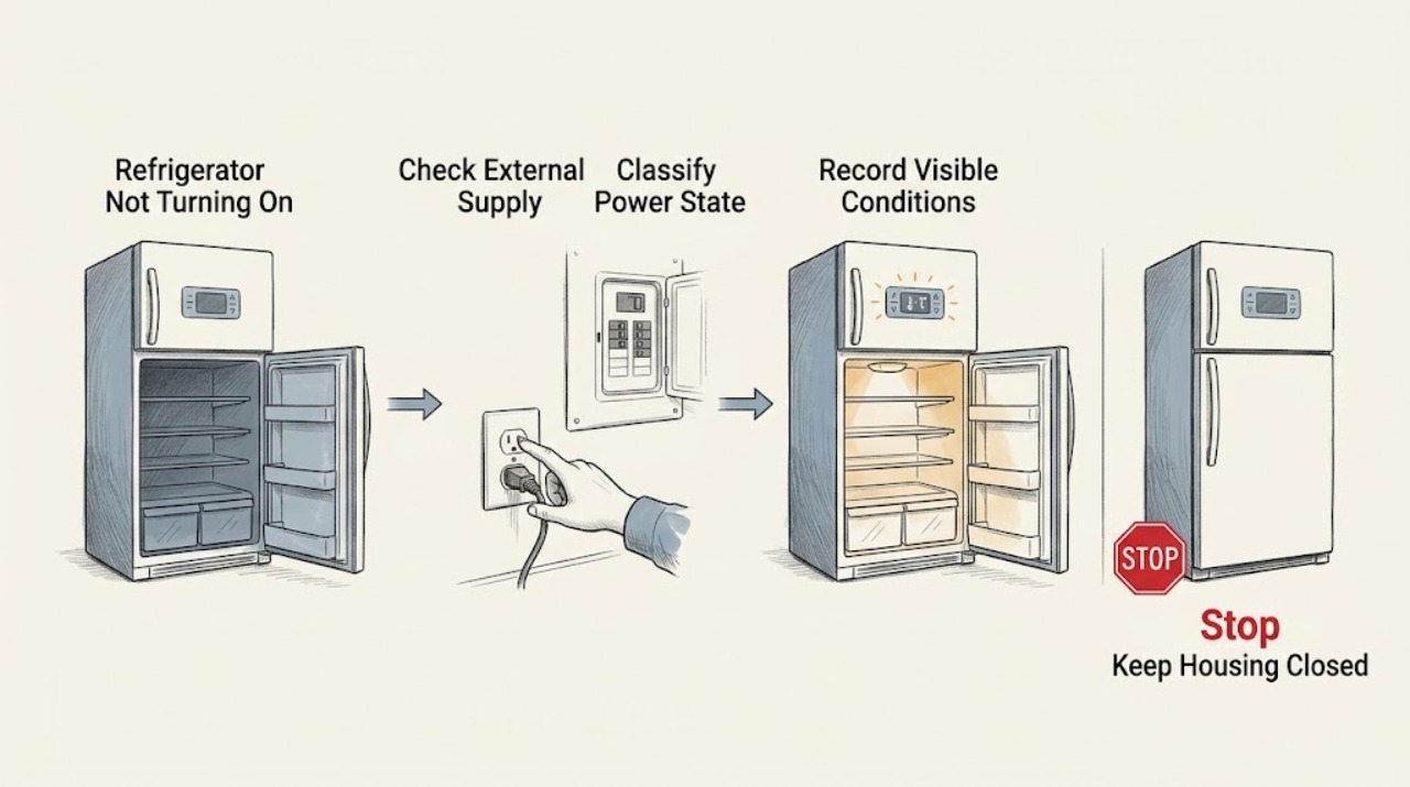 Refrigerator Not Turning On