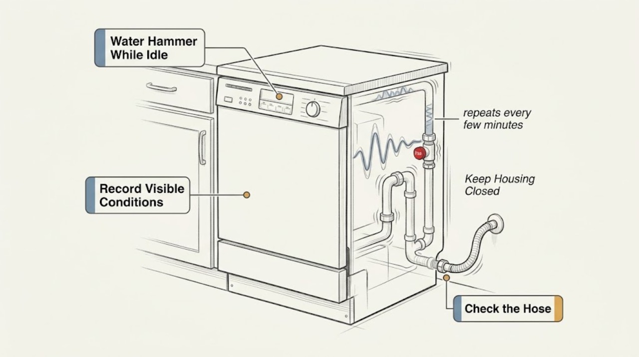 Water Hammer While Idle