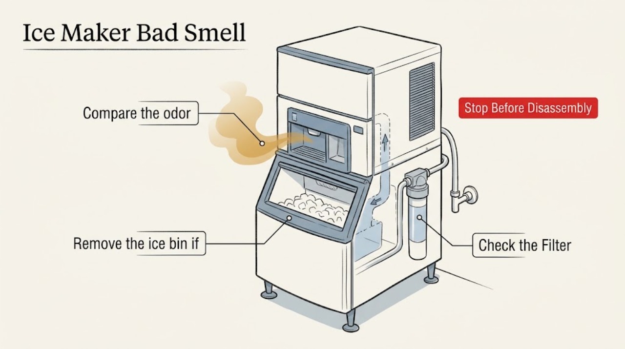 Ice Maker Bad Smell