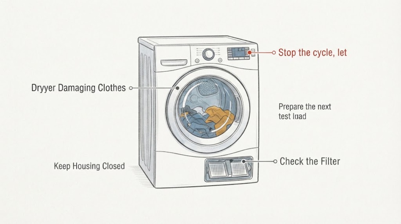 Dryer Damaging Clothes