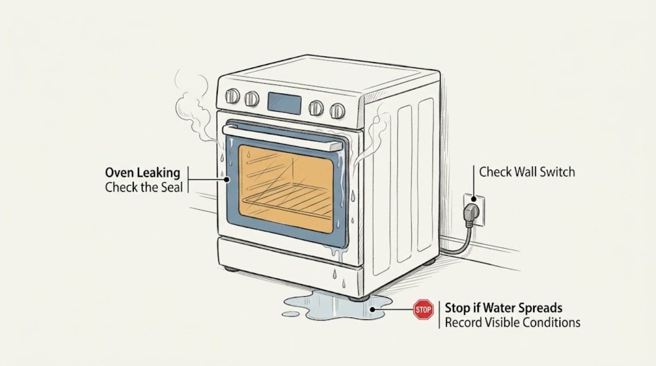 Oven Leaking