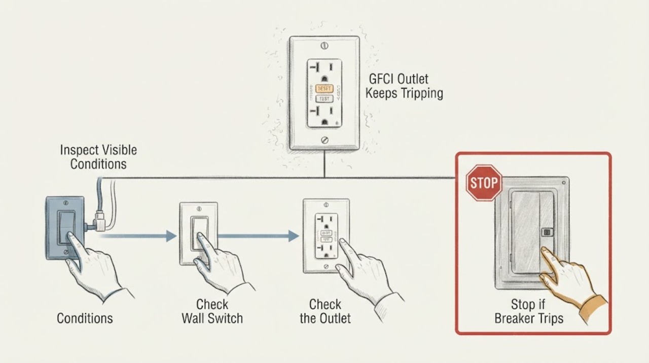 GFCI Outlet Keeps Tripping