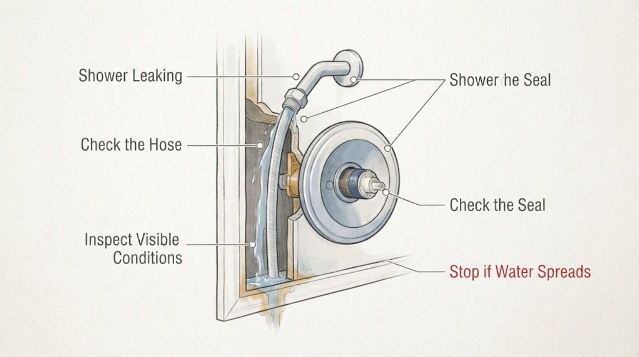 Shower Leaking