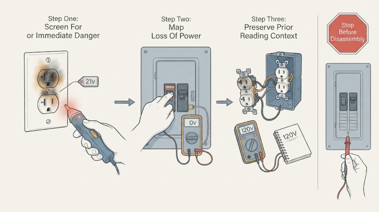 Circuit Breaker No Power After