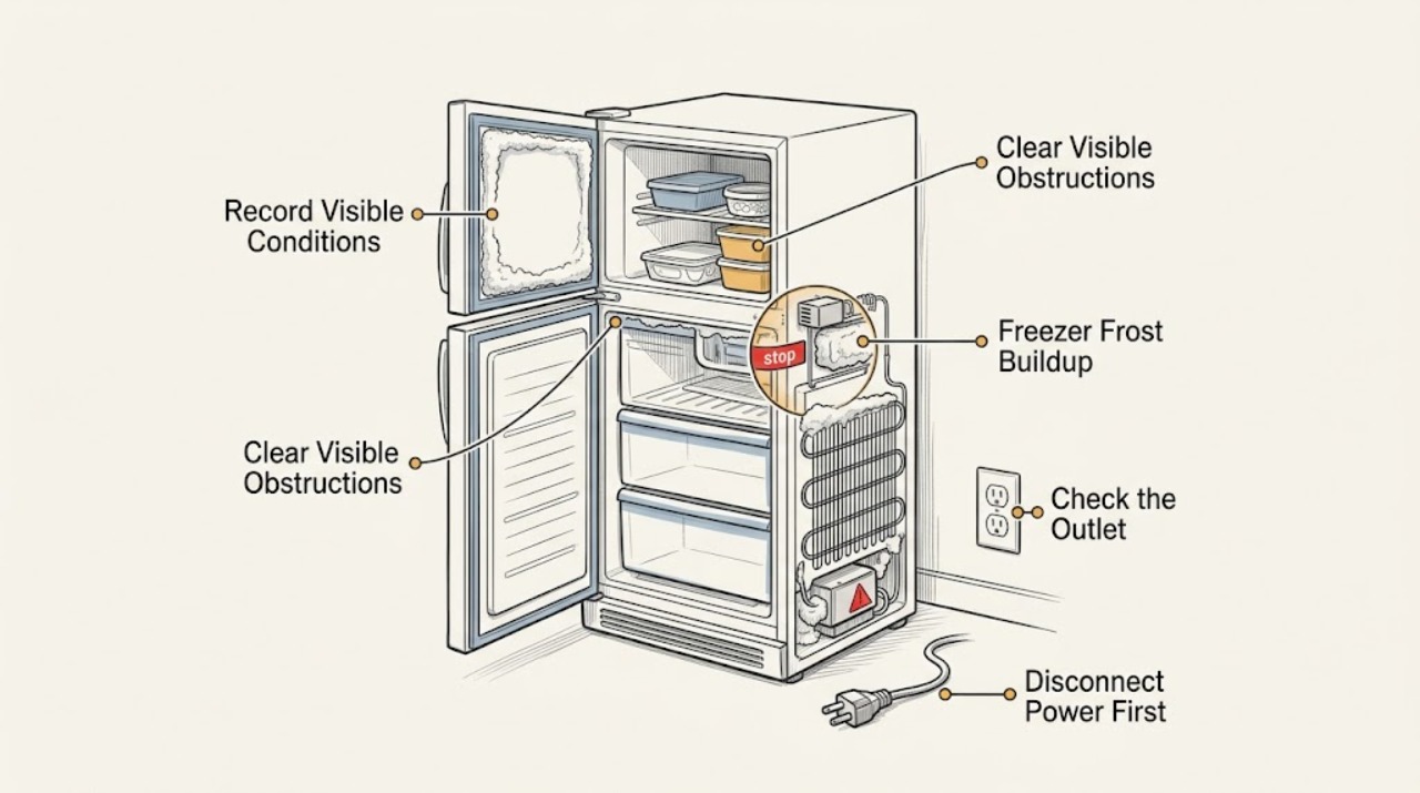 Freezer Frost Buildup