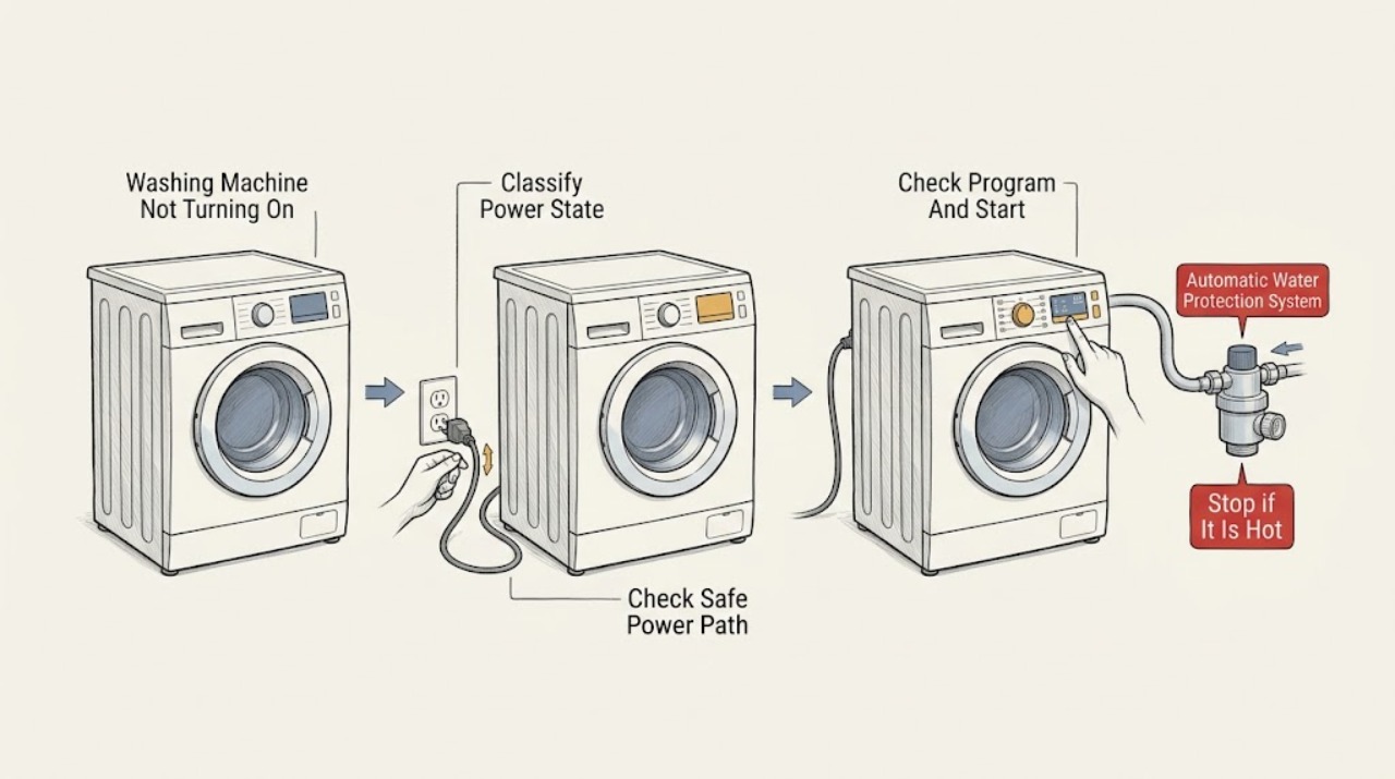 Washing Machine Not Turning On