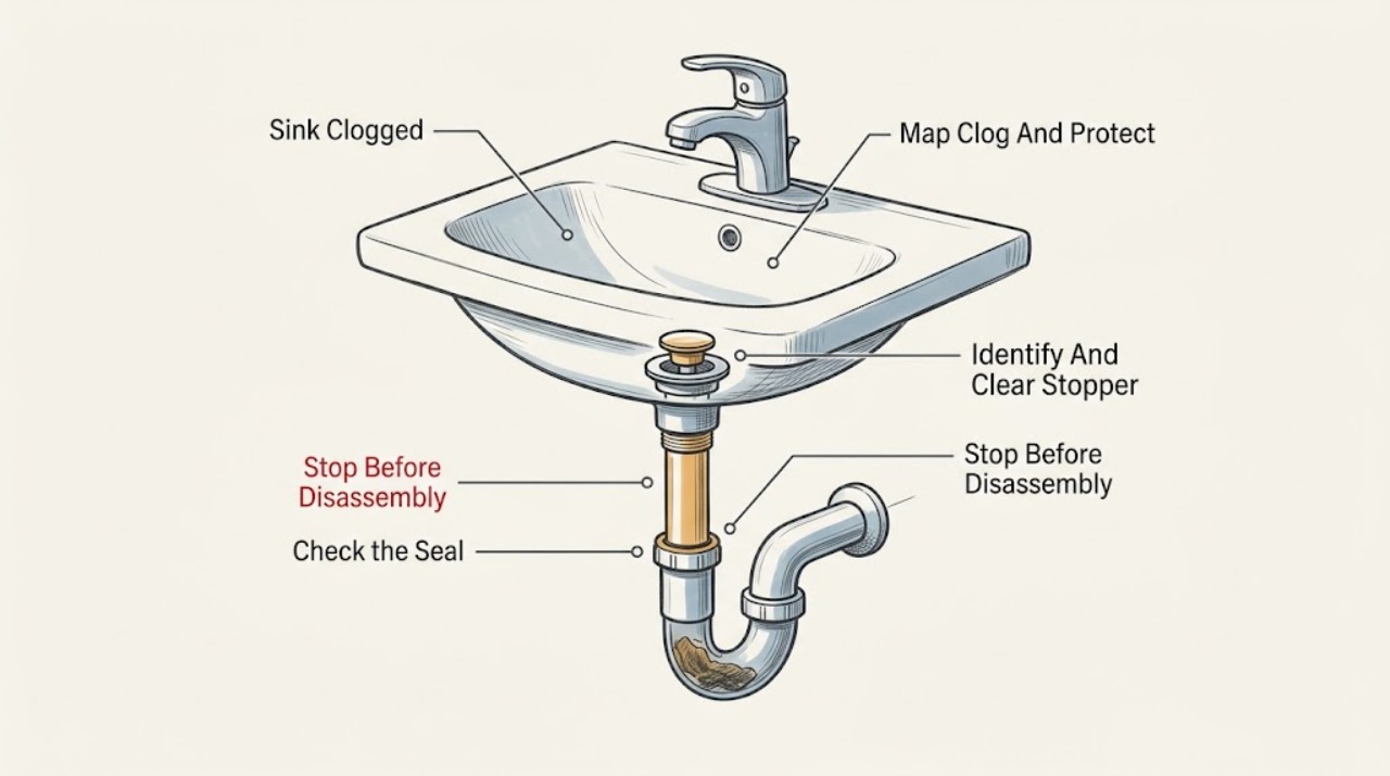 Sink Clogged