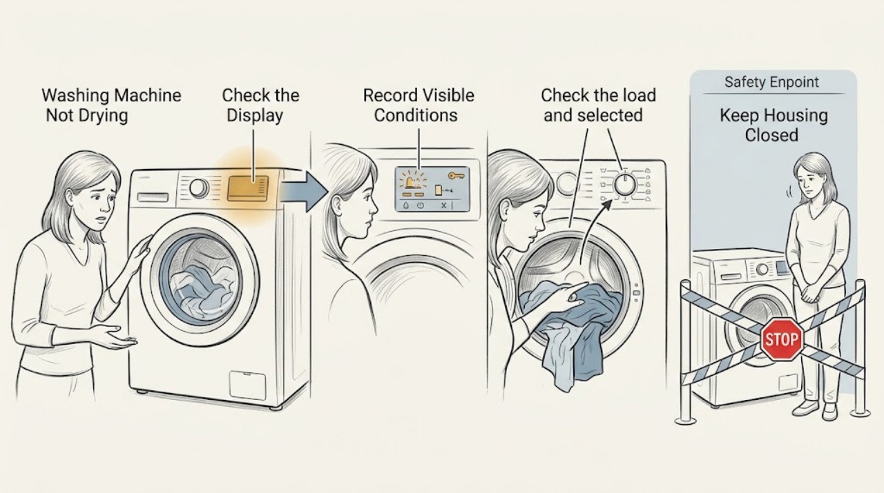 Washing Machine Not Drying