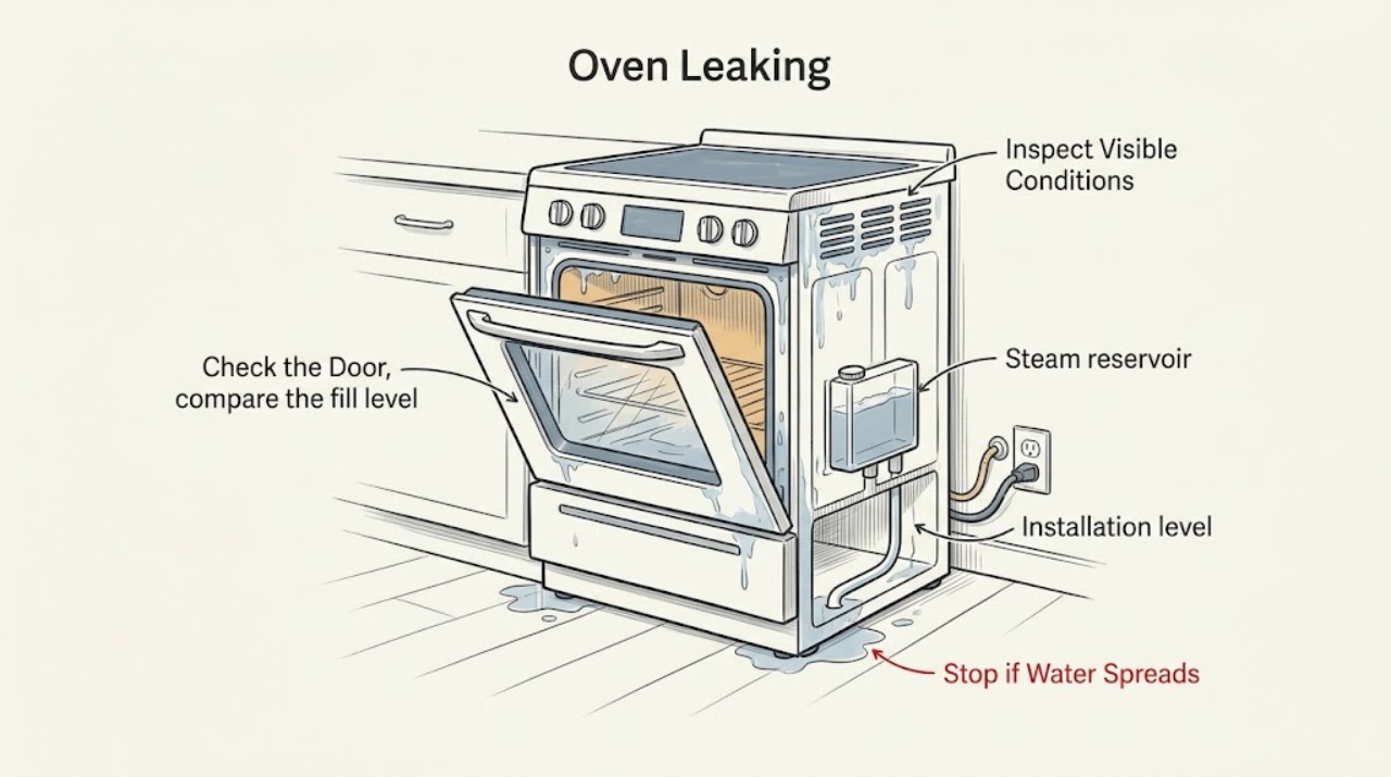Oven Leaking