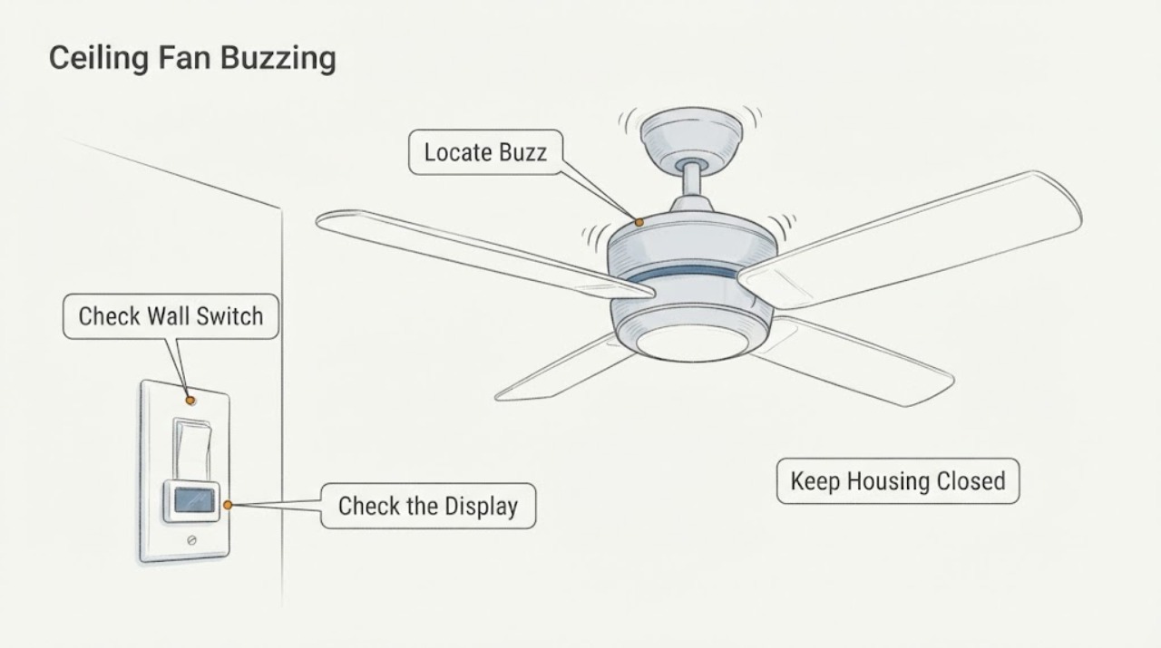 Ceiling Fan Buzzing