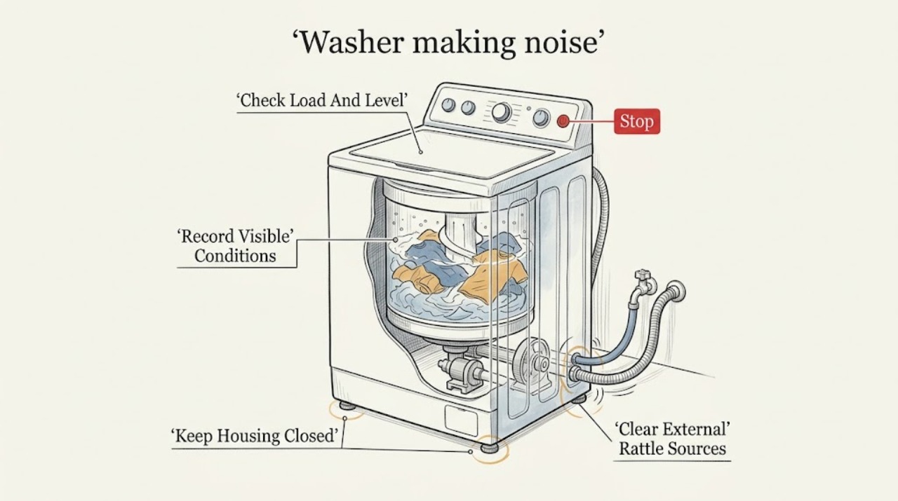 Washer making noise