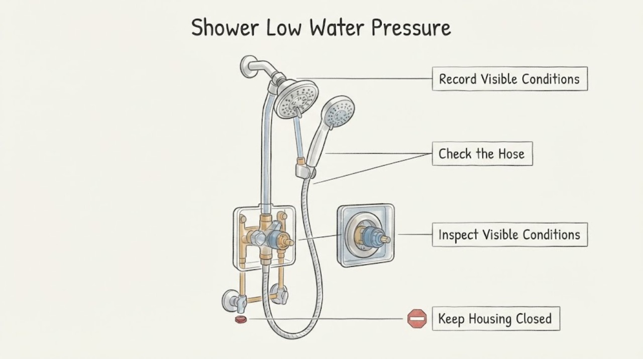 Shower Low Water Pressure