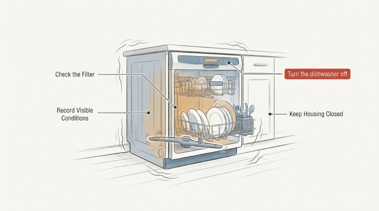 Dishwasher Noisy and Vibrating