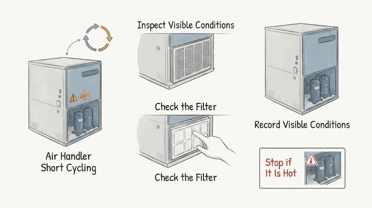 Air Handler Short Cycling