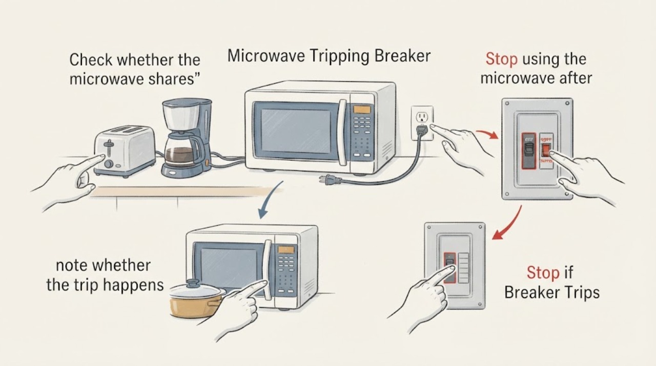 Microwave Tripping Breaker