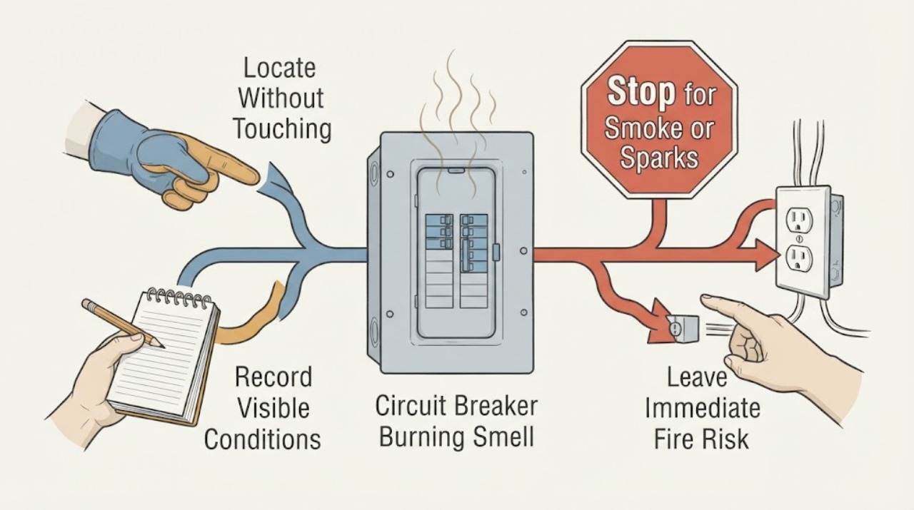 Circuit Breaker Burning Smell