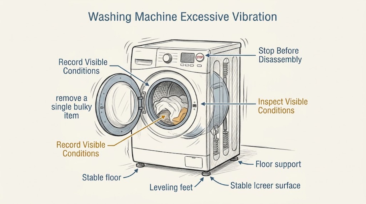Washing Machine Excessive Vibration