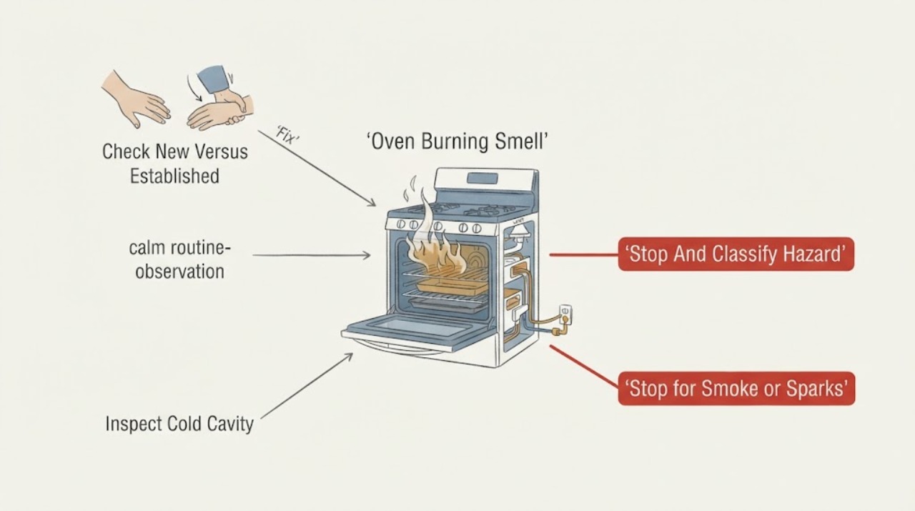 Oven Burning Smell | Fix