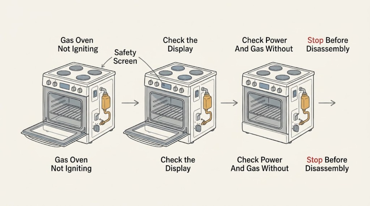 Gas Oven Not Igniting