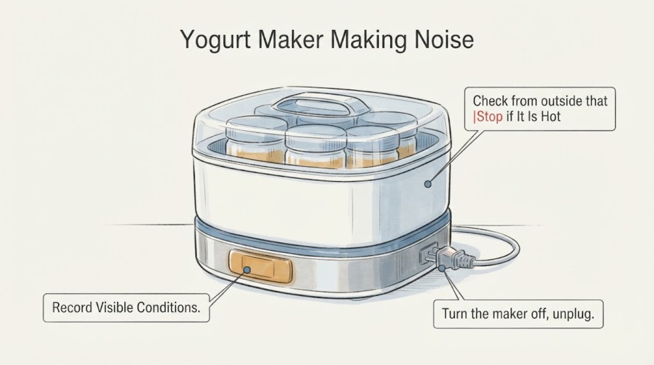 Yogurt Maker Making Noise