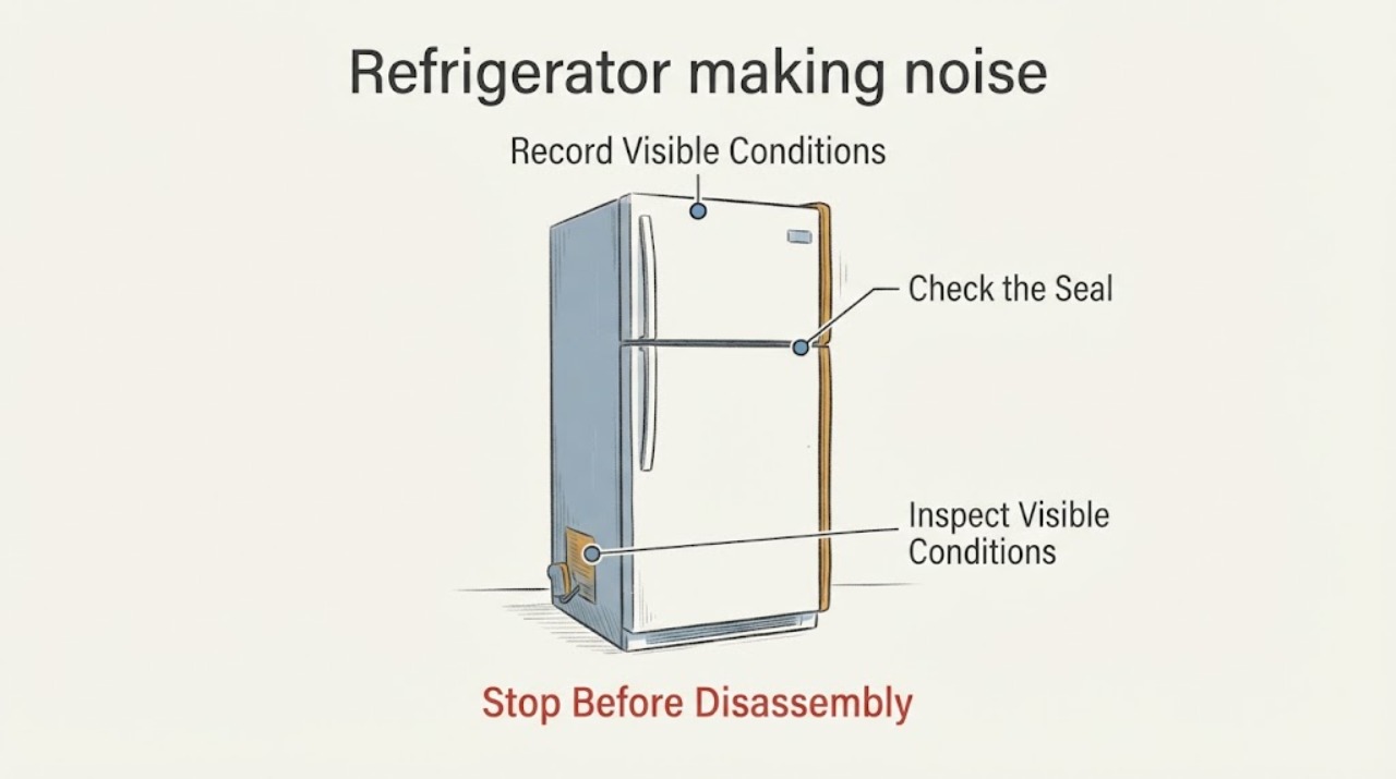 Refrigerator making noise