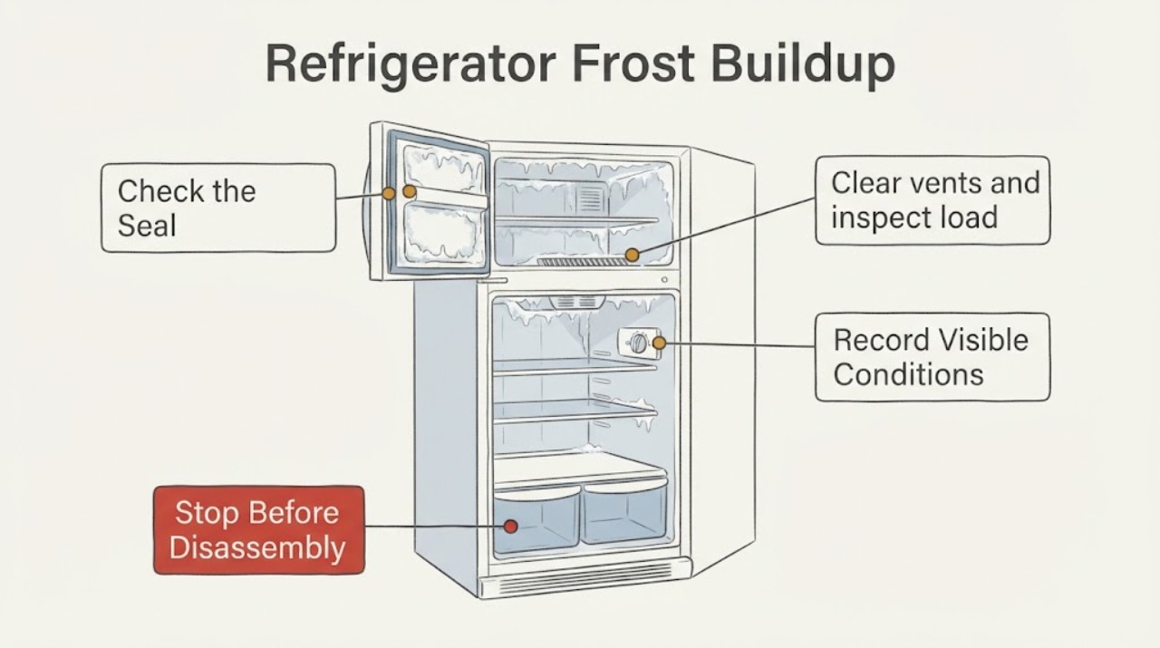 Refrigerator Frost Buildup