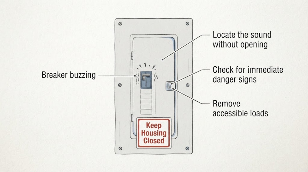 Breaker buzzing