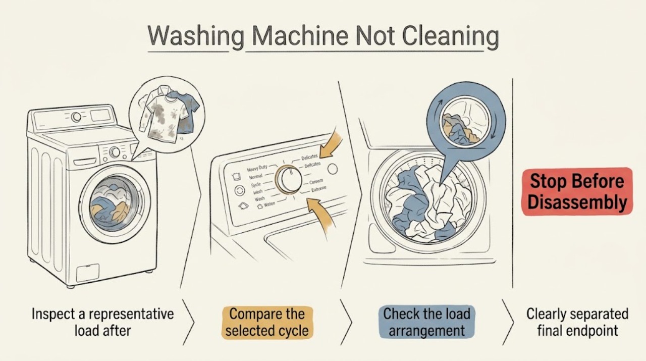 Washing Machine Not Cleaning