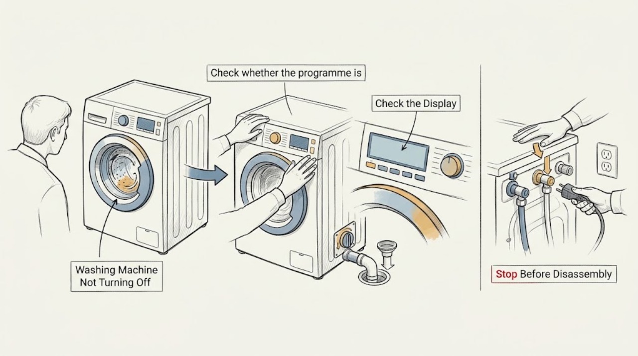 Washing Machine Not Turning Off