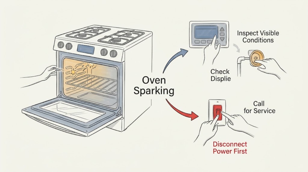 Oven Sparking