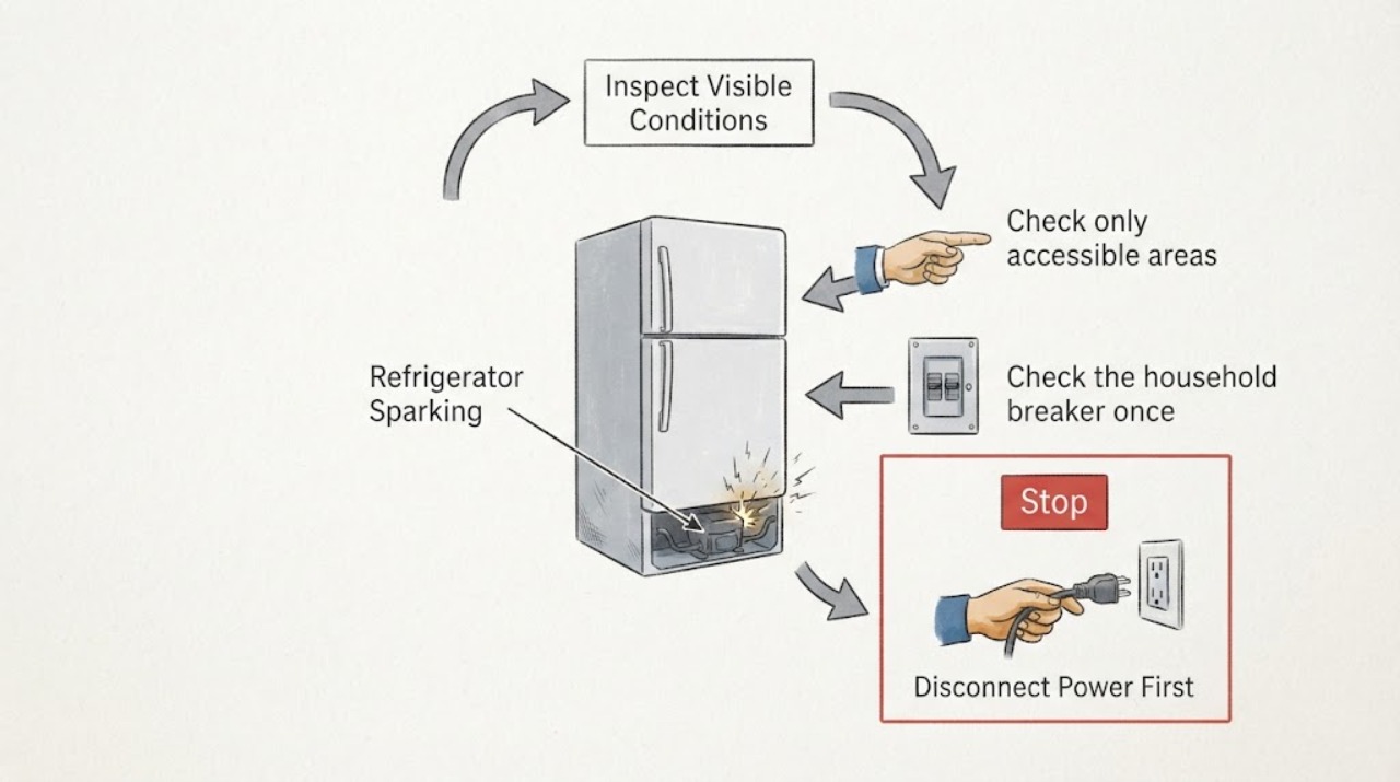 Refrigerator Sparking