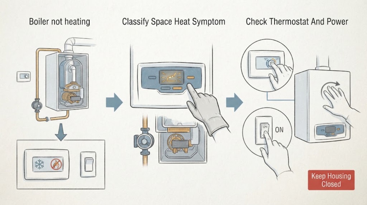 Boiler not heating