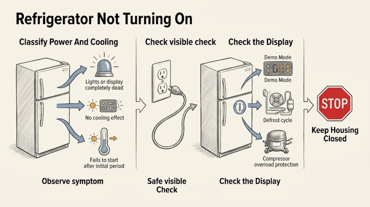 Refrigerator Not Turning On