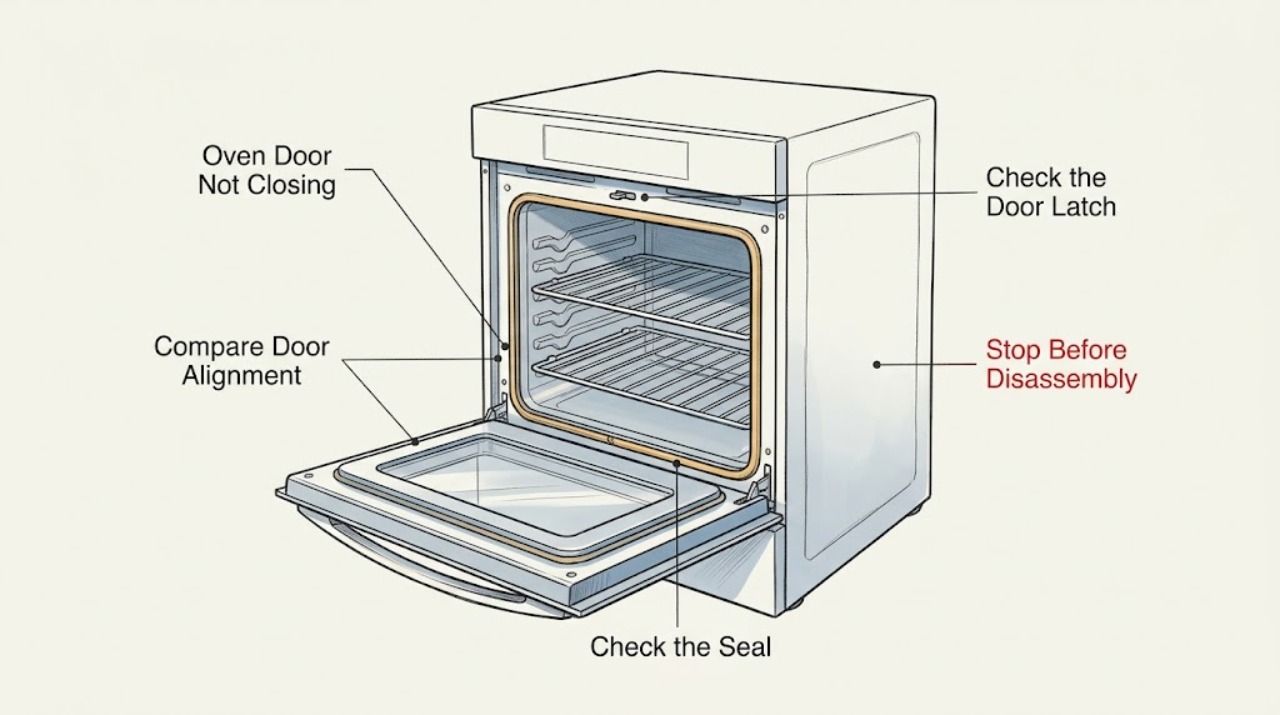 Oven Door Not Closing