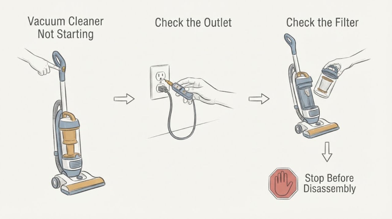 Vacuum Cleaner Not Starting