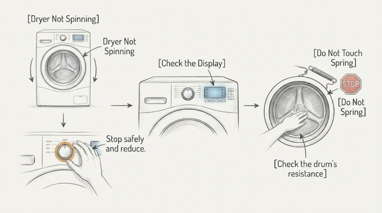 Dryer Not Spinning