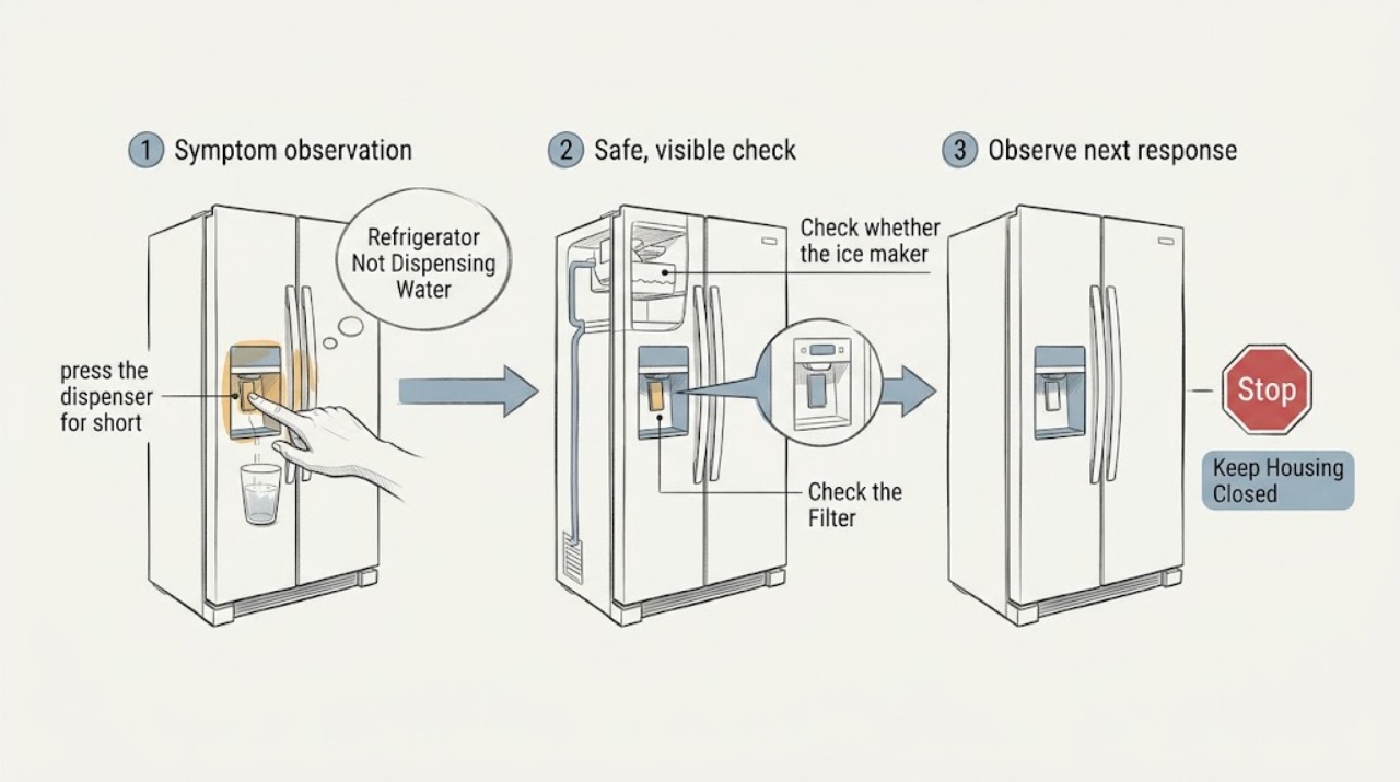 Refrigerator Not Dispensing Water