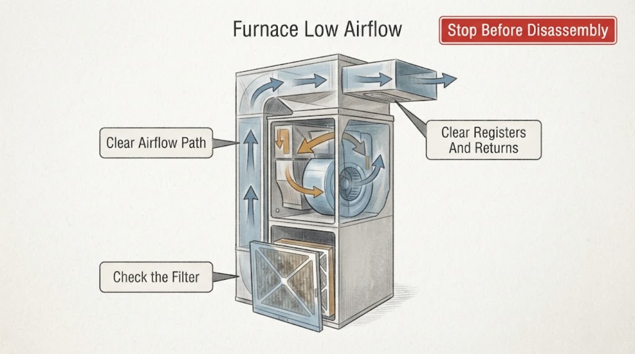 Furnace Low Airflow
