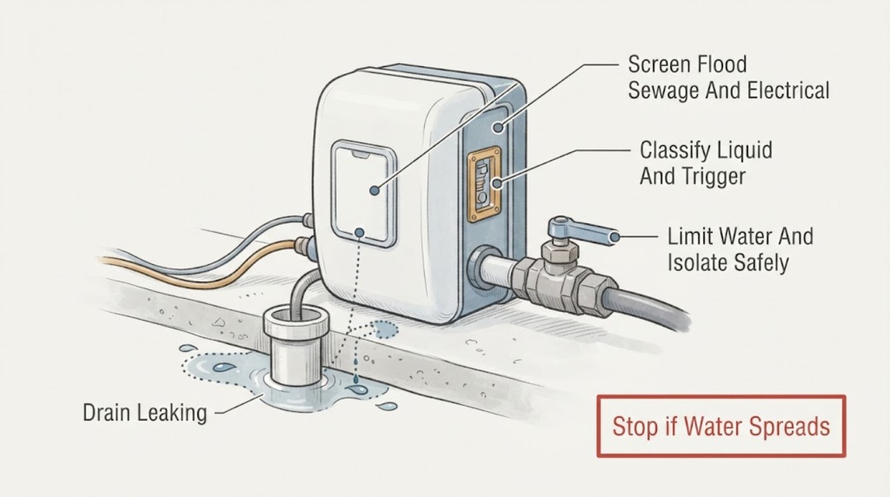 Drain Leaking