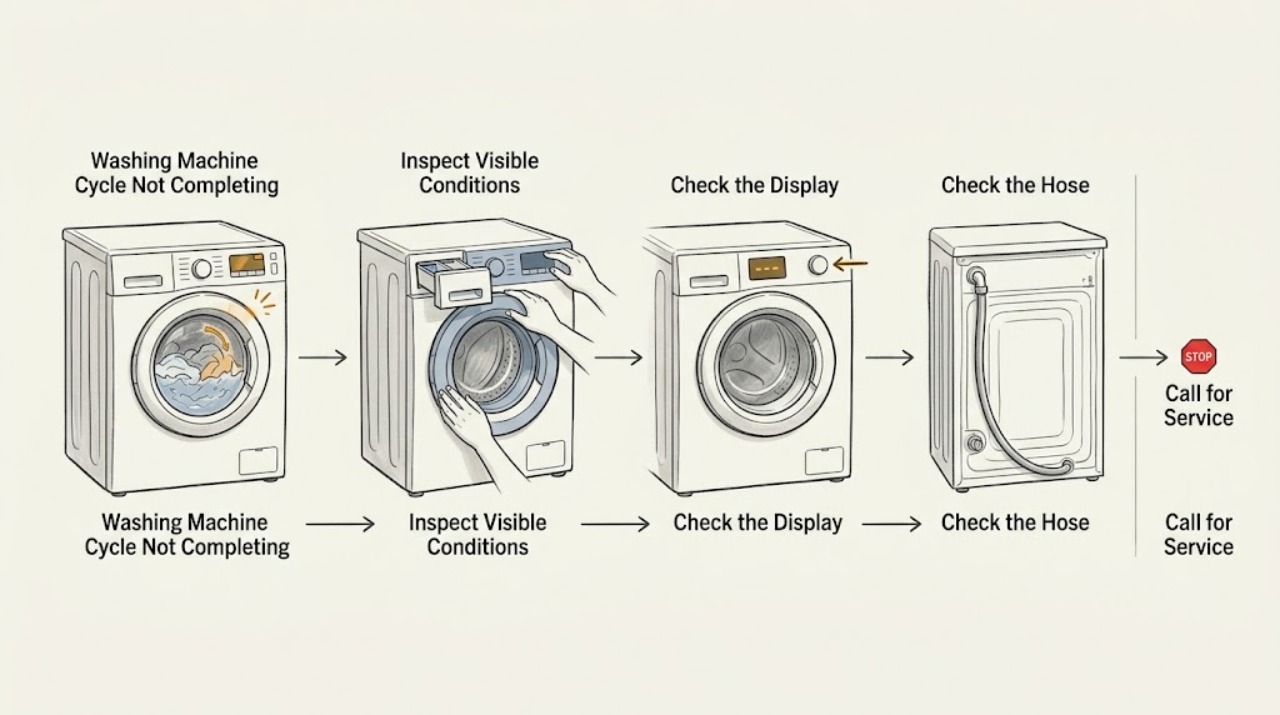 Washing Machine Cycle Not Completing