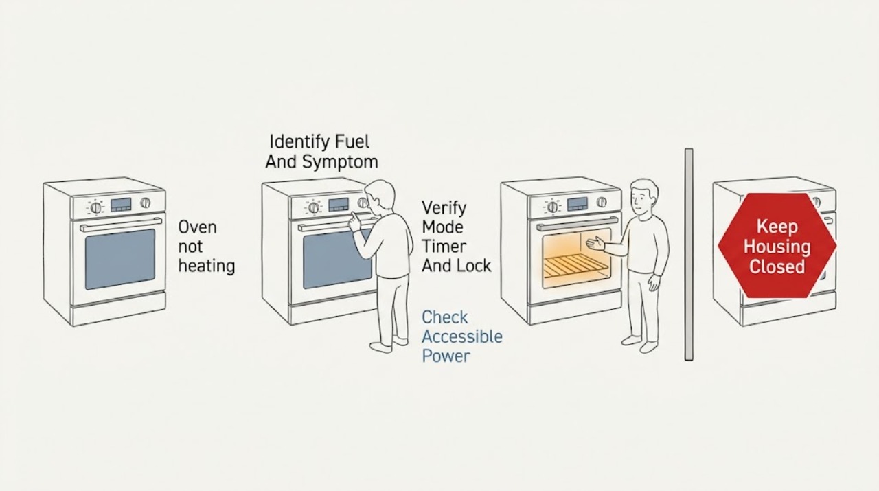 Oven not heating
