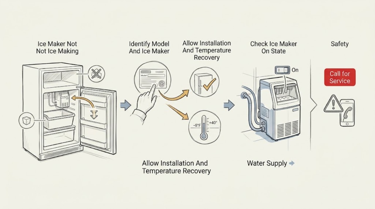 Ice Maker Not Ice Making