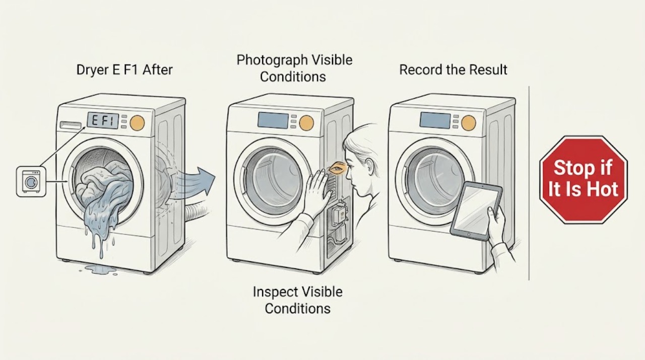 Dryer E F1 After