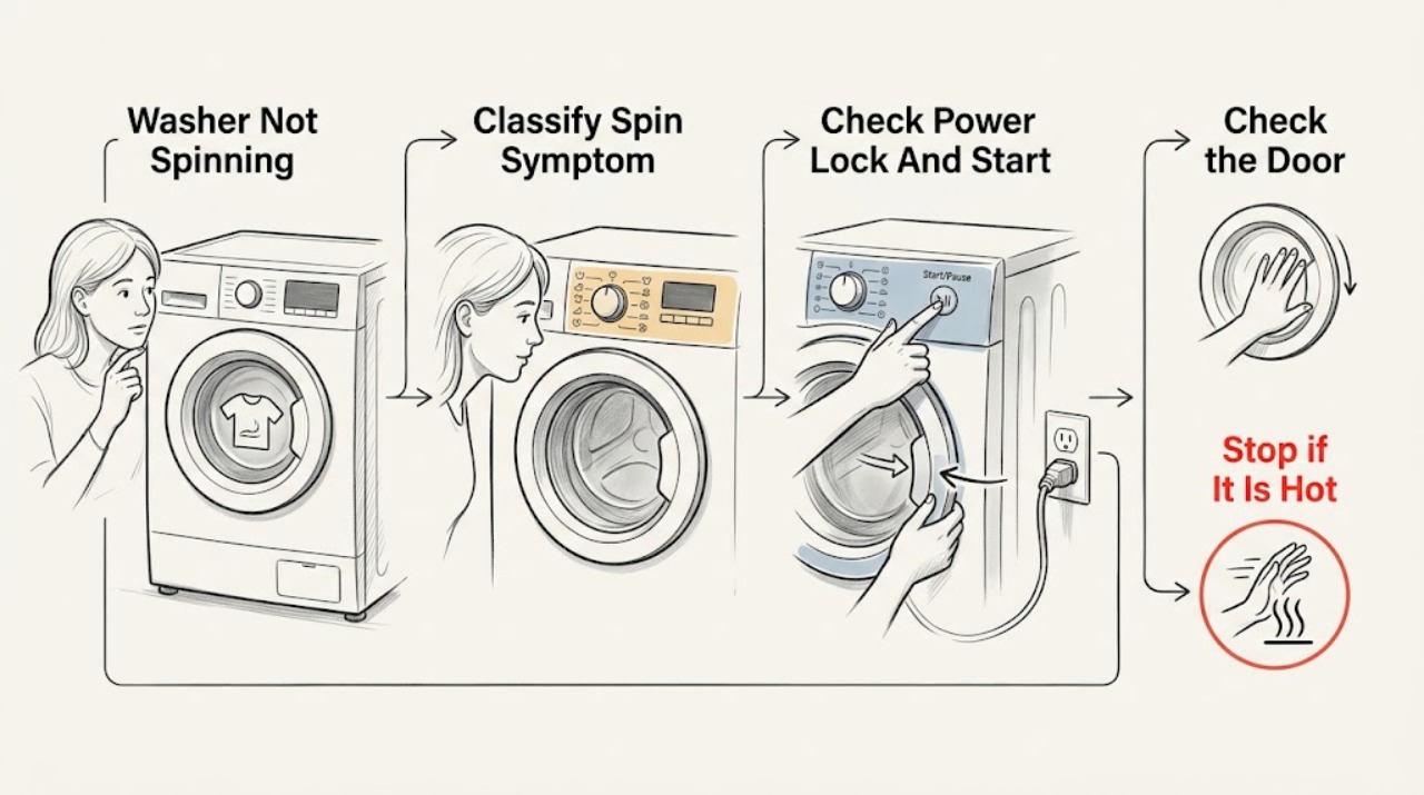 Washer Not Spinning